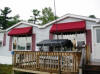 Our residential awnings are customized to fit your needs.
